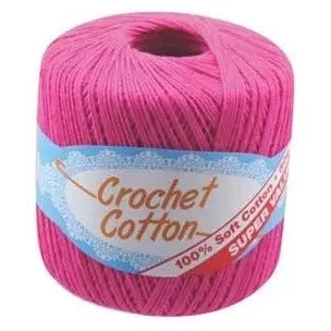 Crochet Cotton - Lolly Pink