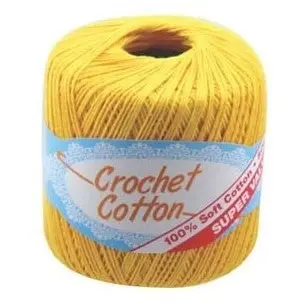 Crochet Cotton - Golden Yellow