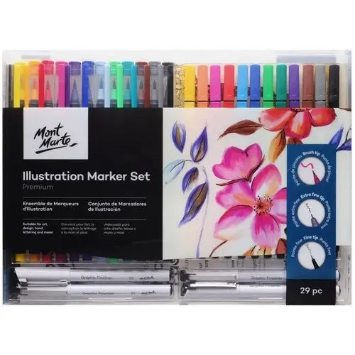 Mont Marte Premium Illustration Marker Set