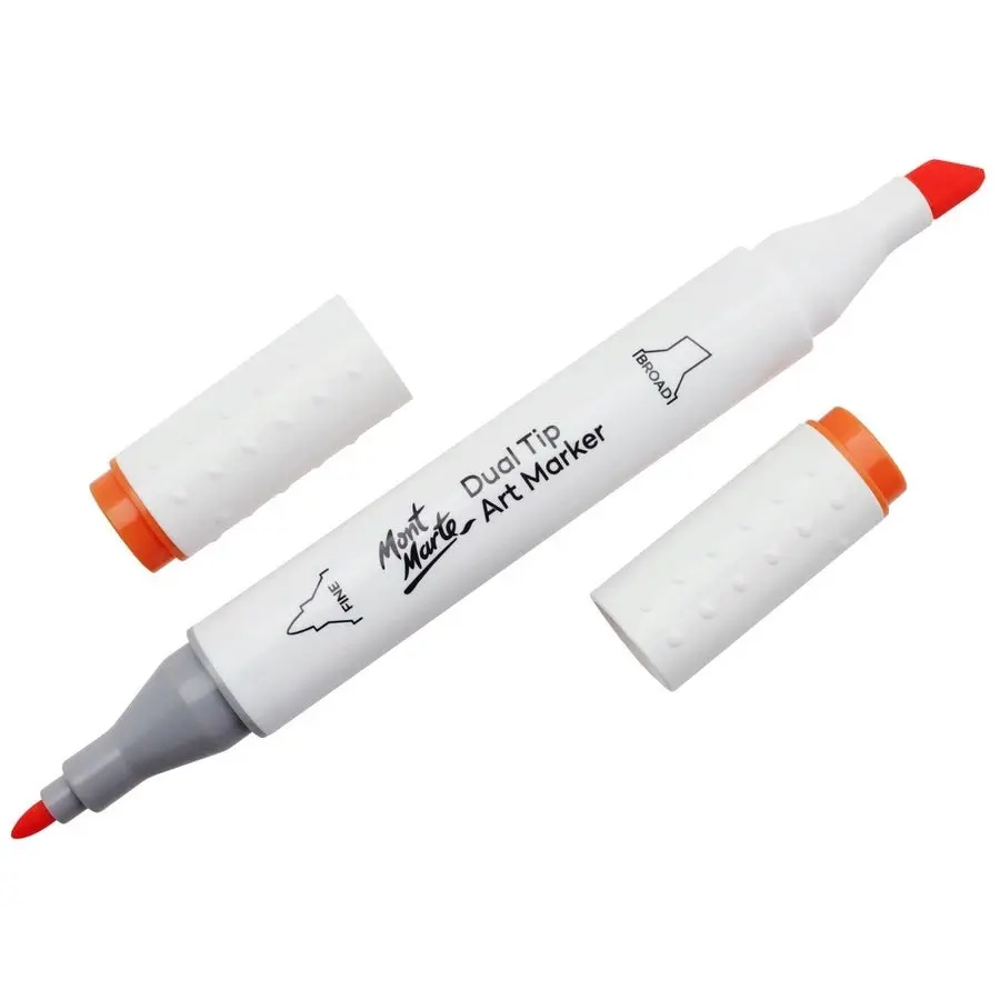 Mont Marte Dual Tip Alcohol Art Marker - Orange