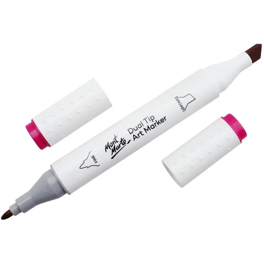 Mont Marte Dual Tip Alcohol Art Marker - Azalea Purple