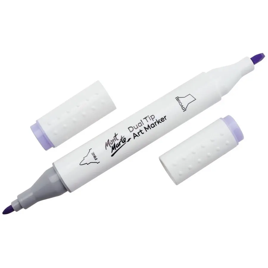 Mont Marte Dual Tip Alcohol Art Marker - Lilac