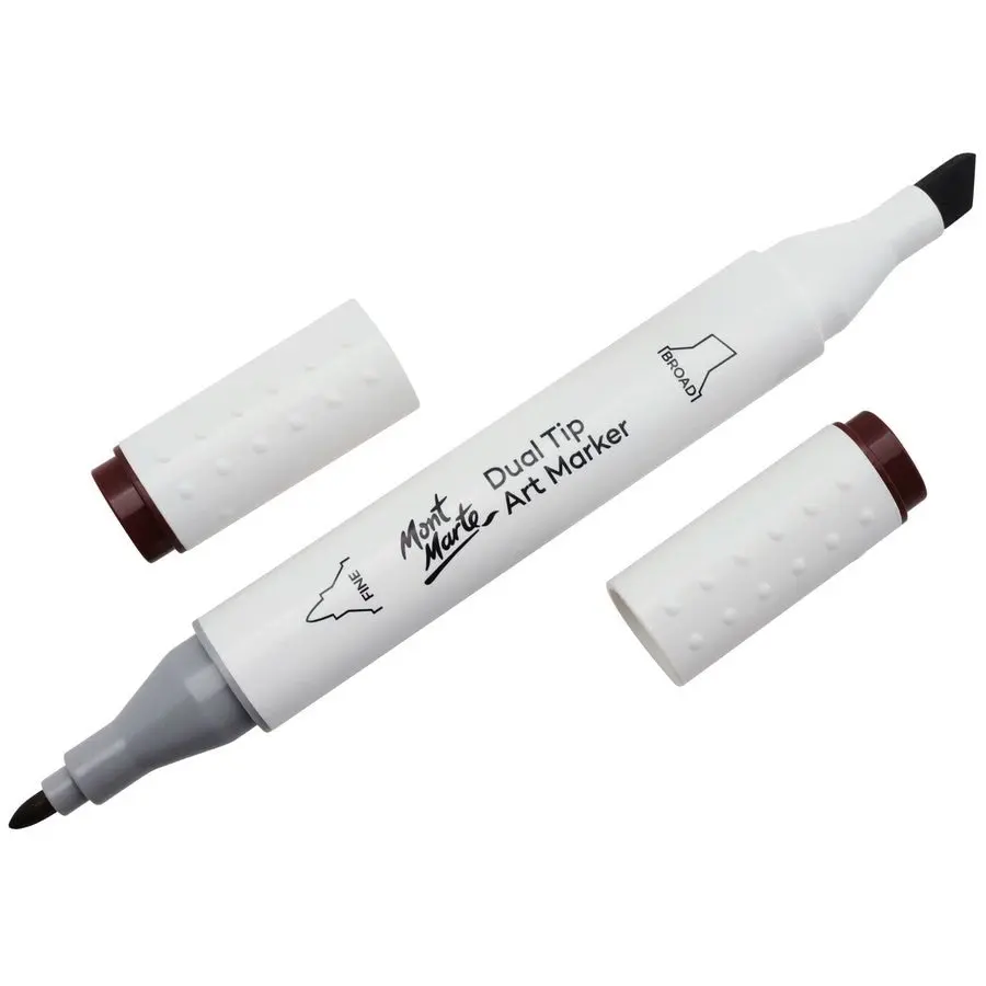 Mont Marte Dual Tip Alcohol Art Marker - Chocolate