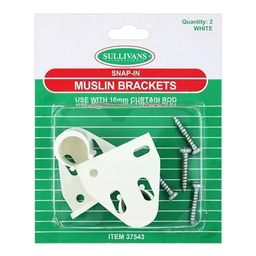 Muslin Bracket - White