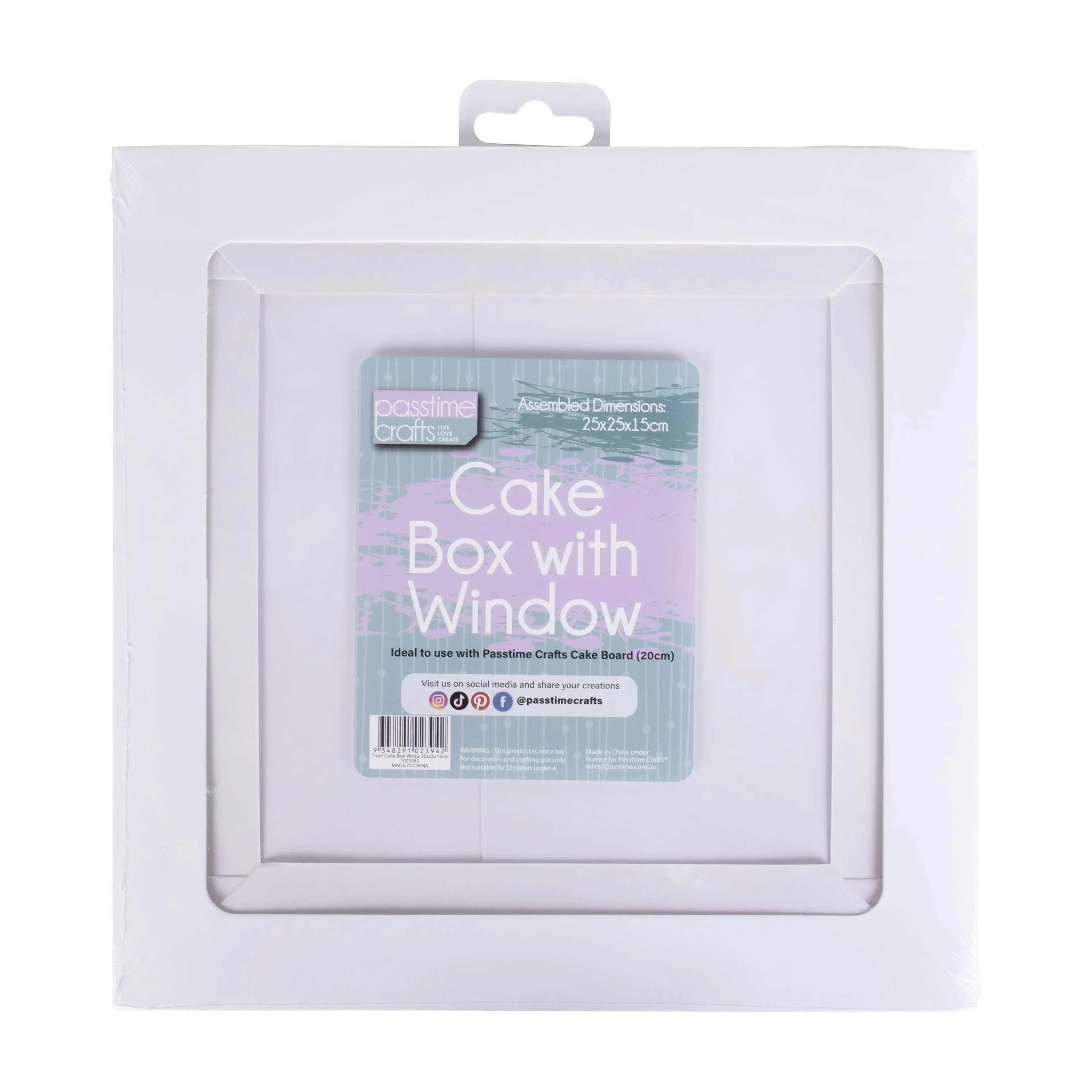 Treat Cake Box - with Window