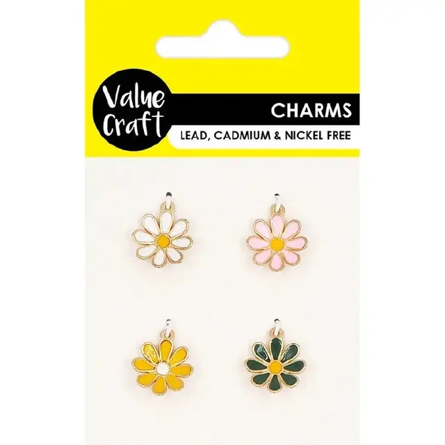 Daisy Charms - Multi Coloured