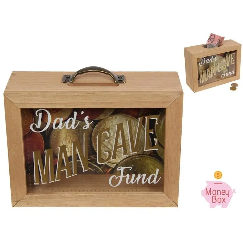 Money Box - Dad's Mancave funds