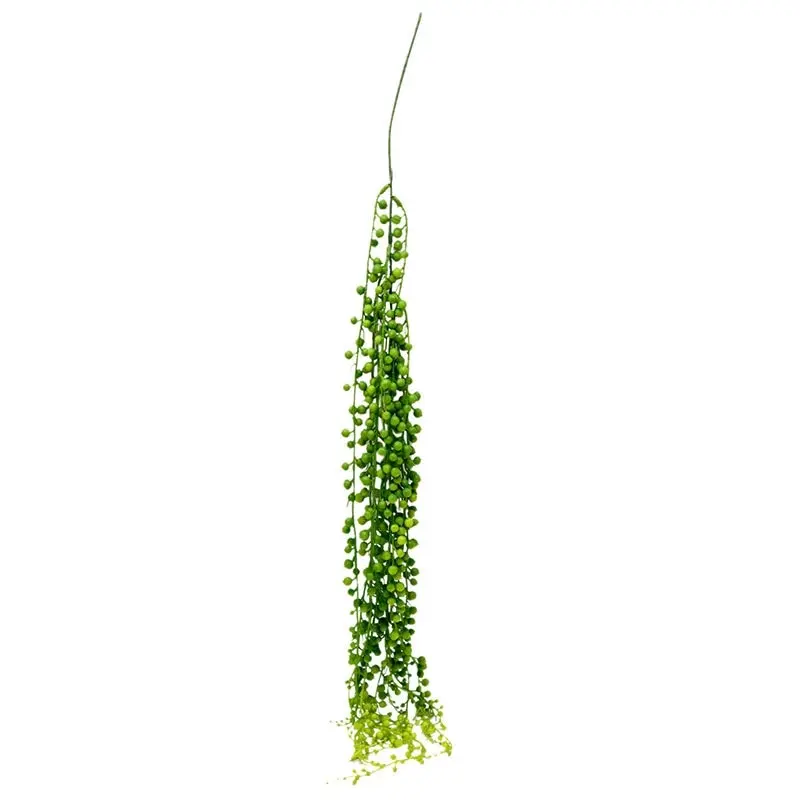 Faux Hanging Ragworts Succulent - Spray