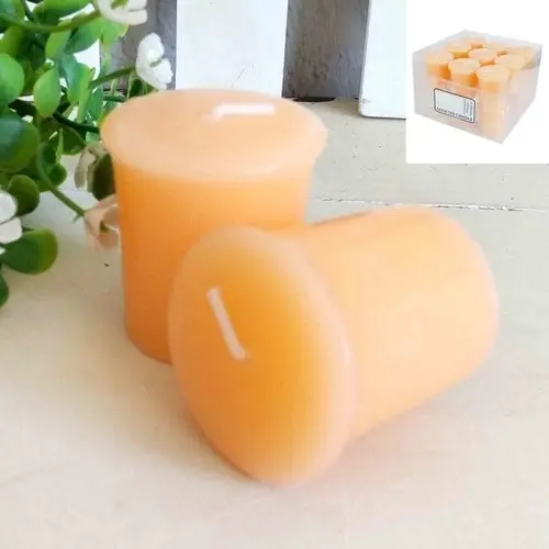 Orange Votive Scented Candle - Mango Mandarin