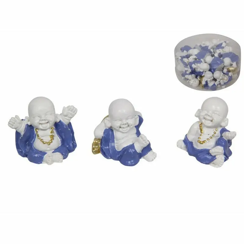 Miniature - Blue & White Buddha