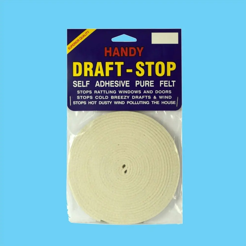 Draft Stop Self Adhesive Pure Felt Cream