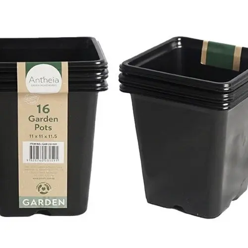 Plastic Square Garden Pots - Large