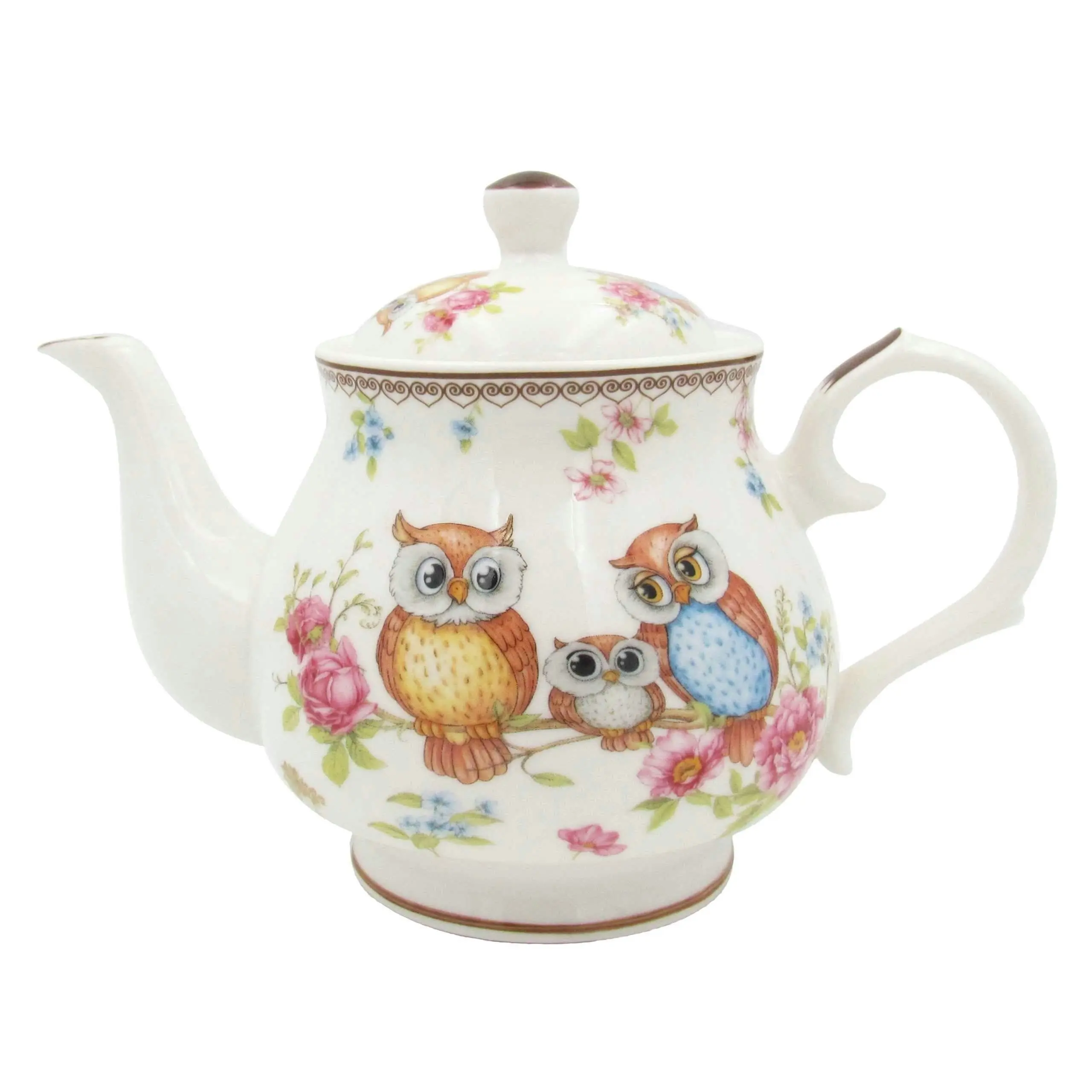 Owls Fine Bone China - Teapot