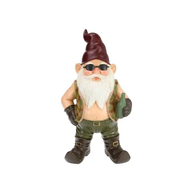 Gnome - Biker in Camo