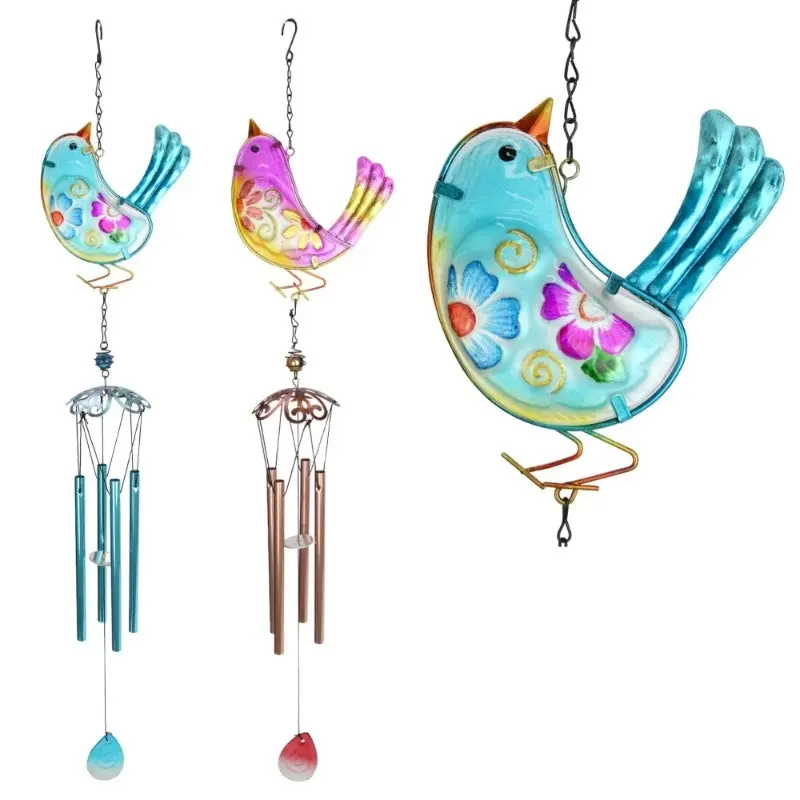 Windchime - Floral Bird