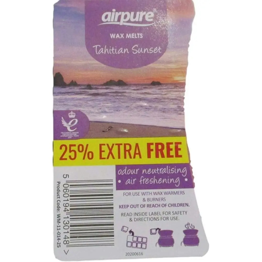 Airpure Wax Melts - Tahitian Sunset