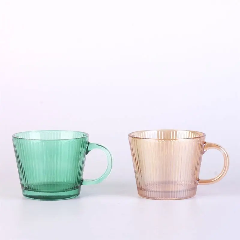 Glass Cup Coloured