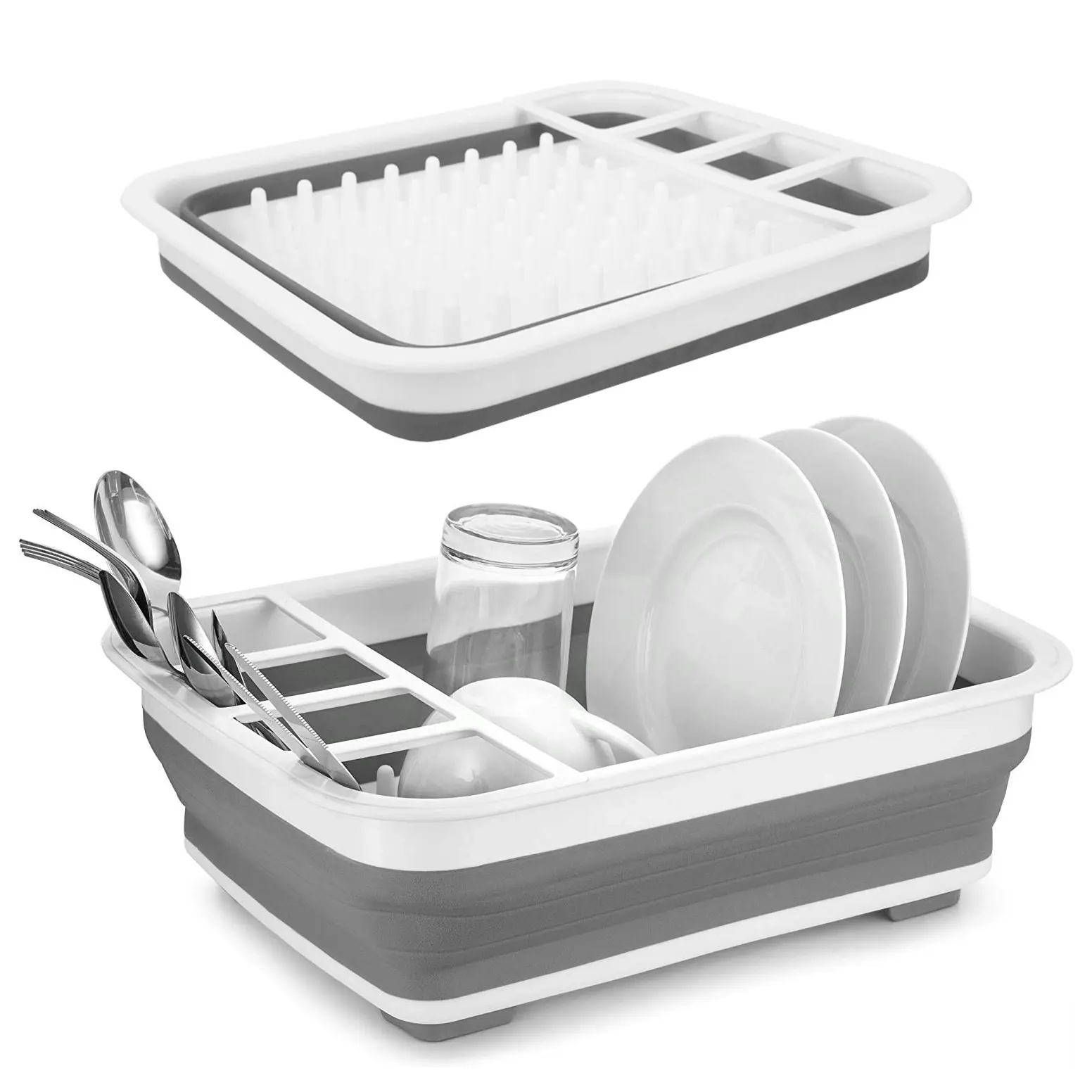 Collapsable Dish Drainer - Silicone