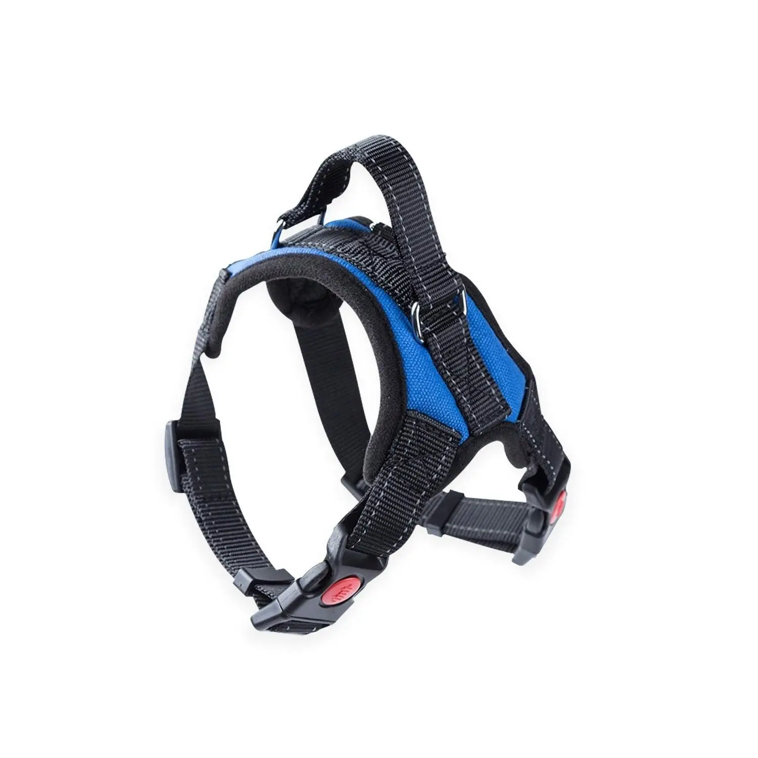 Floofi Dog Harness L Size (Large, Blue)