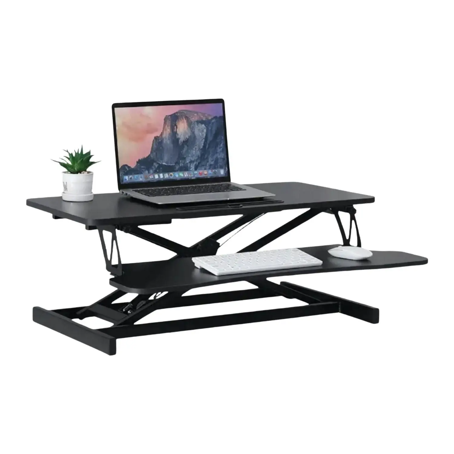 Ekkio Standing Desk Riser Height Adjustable Stand Up Computer Laptop Converter