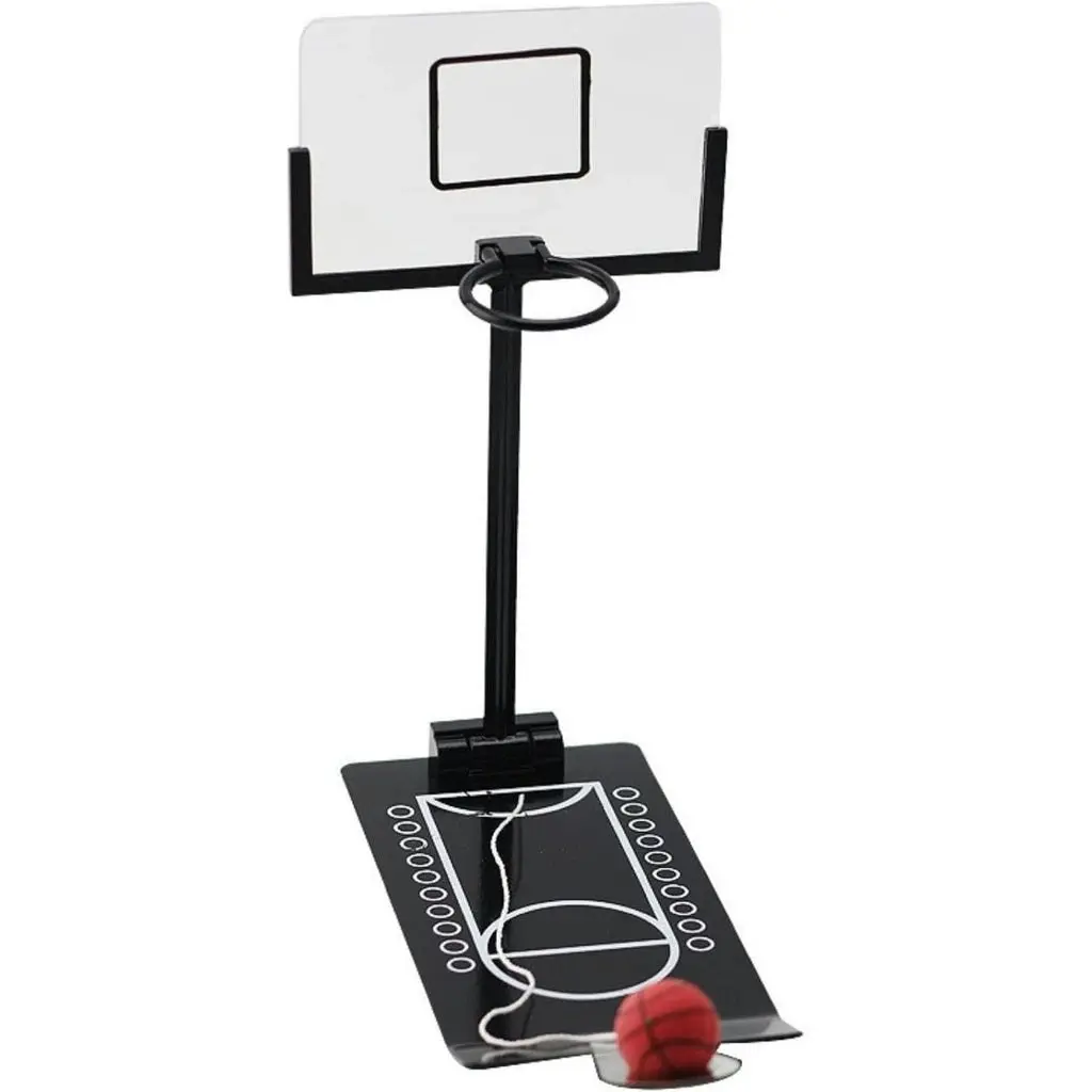 Gominimo Miniature Basketball Game Storage And Convenient Transportation (Black)