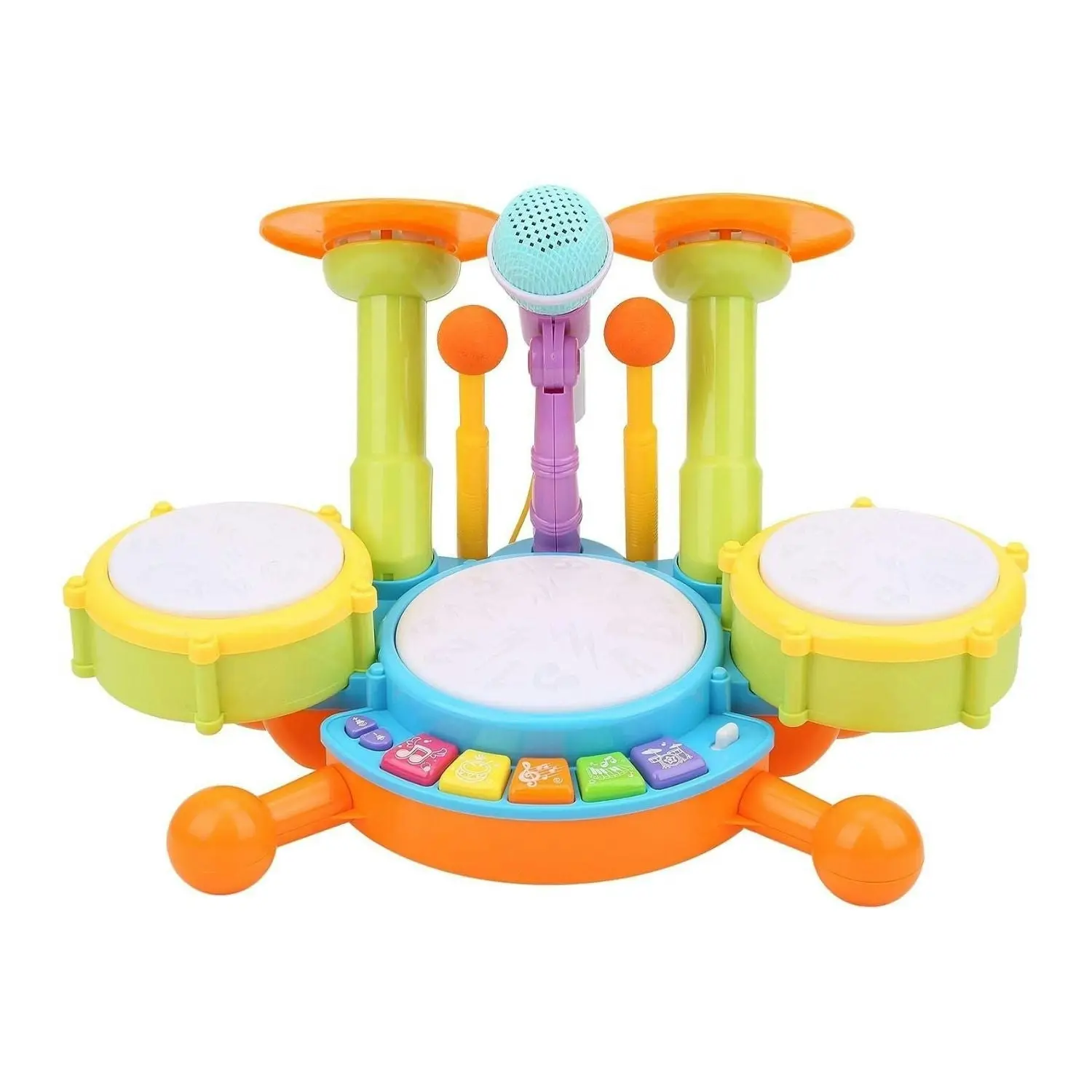 Gominimo Kids Musical Instrument Playset Basic Version Drum Toy Set