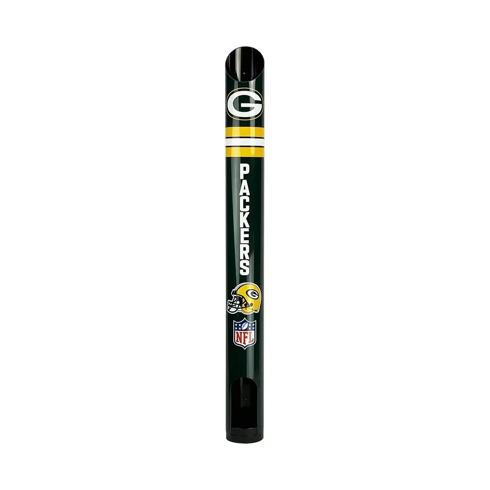 NFL Green Bay Packers Stubby Holder Dispenser Storage Wall Mountable 90x9cm