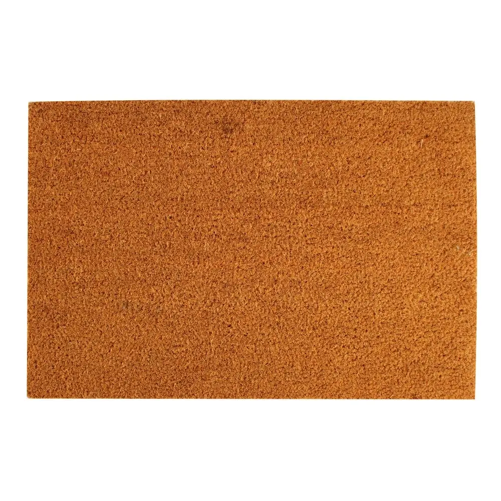 Maine & Crawford 60x40cm PVC Backed Coir Mat Floor Carpet Rug Decor Natural