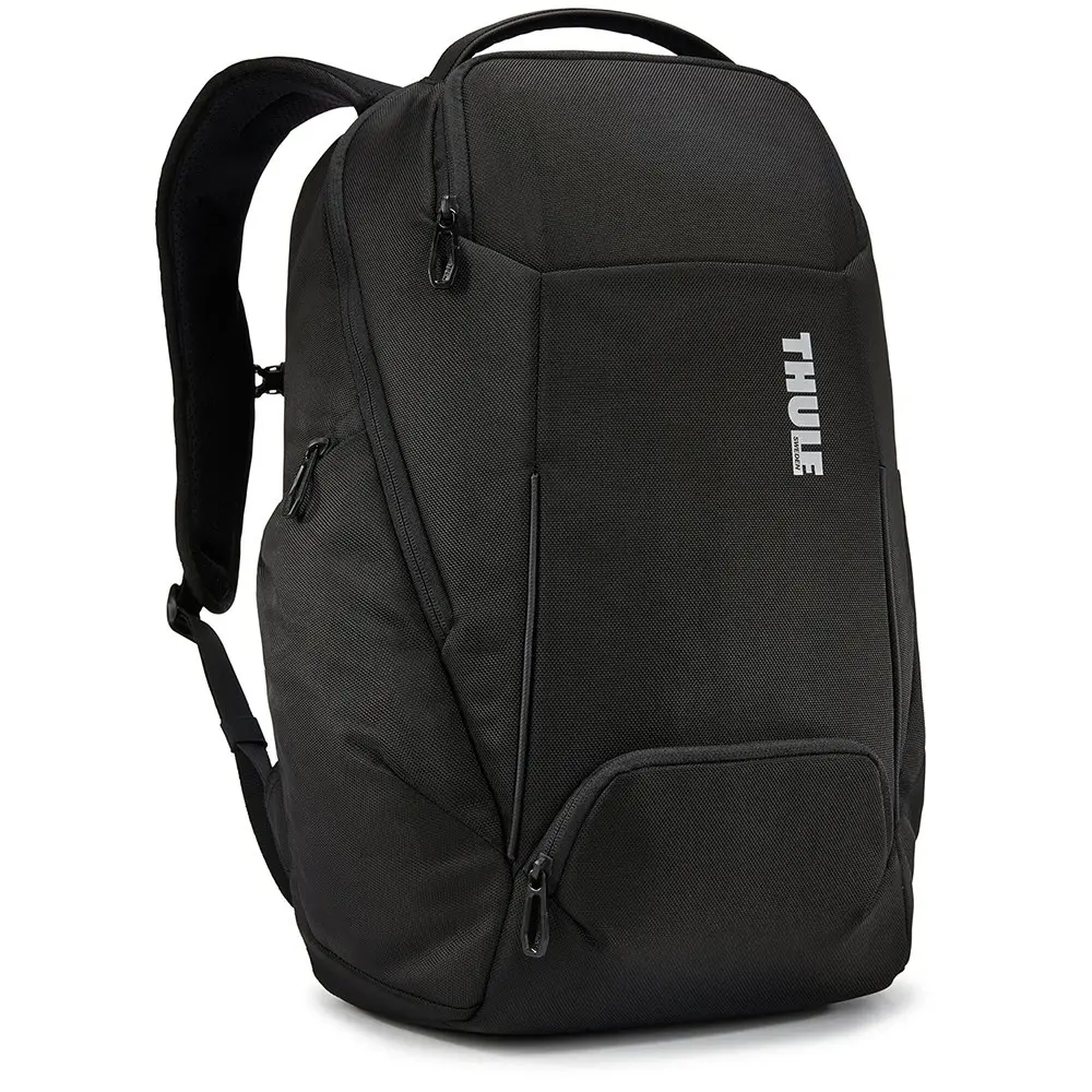 Thule Accent 26L Backpack Outdoor Travel Bag w/ Laptop/Tablet Compartment Black