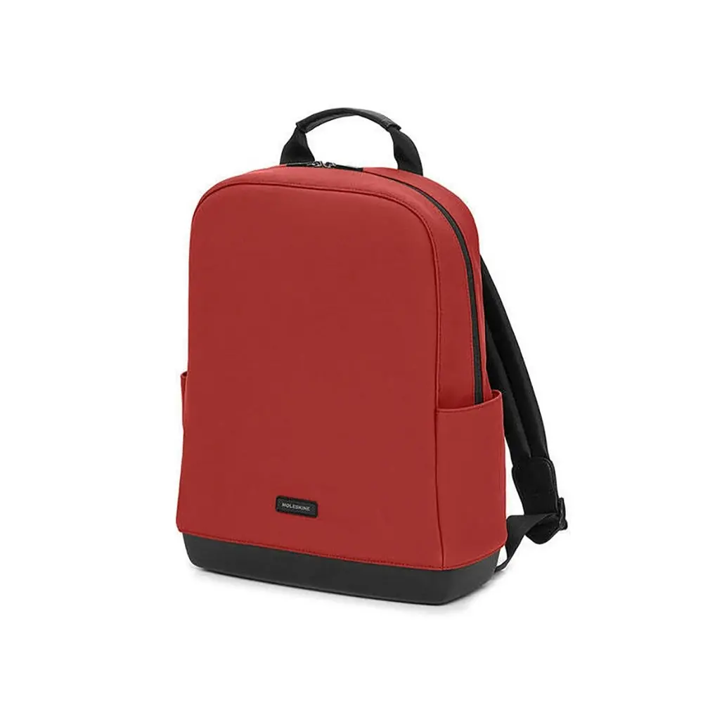 Moleskine Soft Touch Backpack Office/Travel Water-Resist Bag 41cm Bordeaux Red