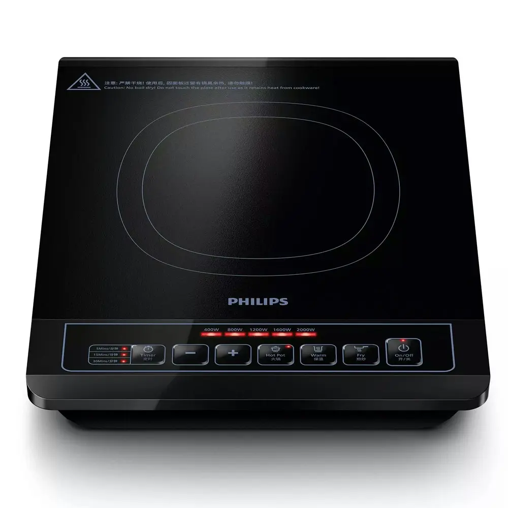 Philips 3000 Series Portable Cooktop Induction Electric Multi-Purpose 2000W BLK