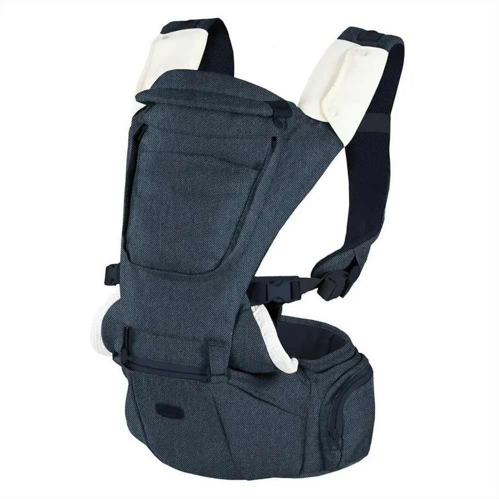 Chicco Juvenile Baby/Newborn 3in1 Hip Seat Carrier 40cm Multi-Position Denim