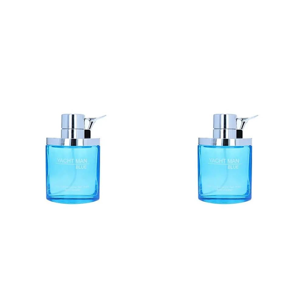 2PK Yacht Man Blue Eau De Toilette For Men Scent 100ml Spray Mens Body Fragrance