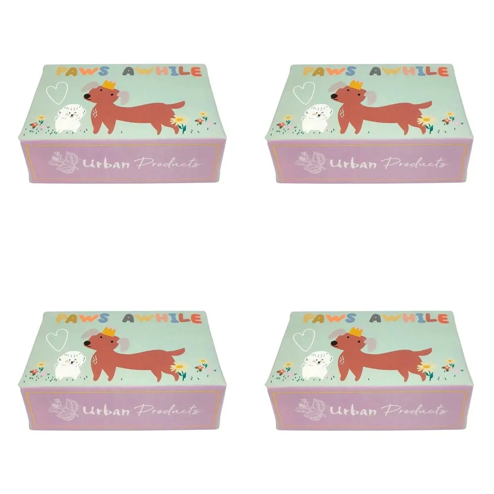 4x Urban Perfect Pets Dog 150g Golden Honeysuckle Body Soap Bar Bath/Shower Care