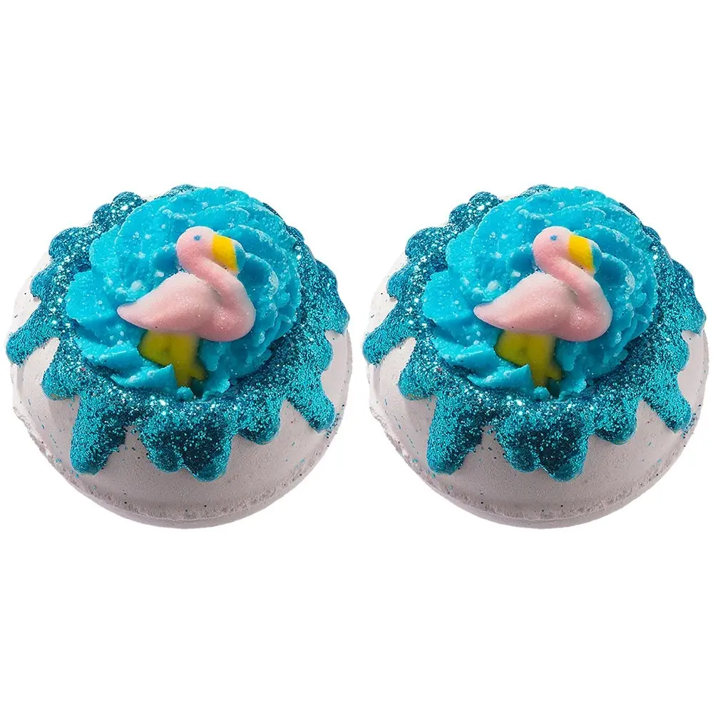 2PK Bomb Cosmetics Flock Star Bath Bomb Blaster Body Skin Fragrance Tub Fizzies