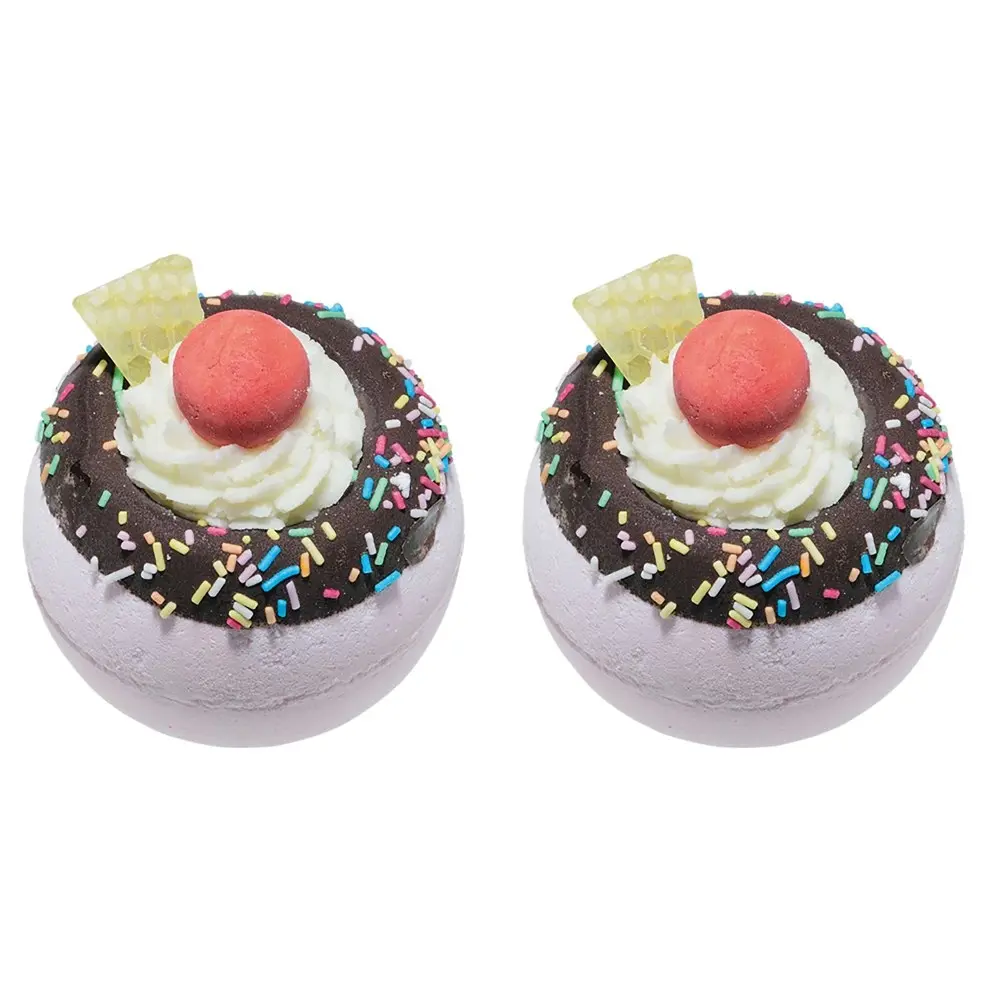 2PK Bomb Cosmetic Move Over Pavlova Bath Bomb Blaster Body Fragrance Tub Fizzy