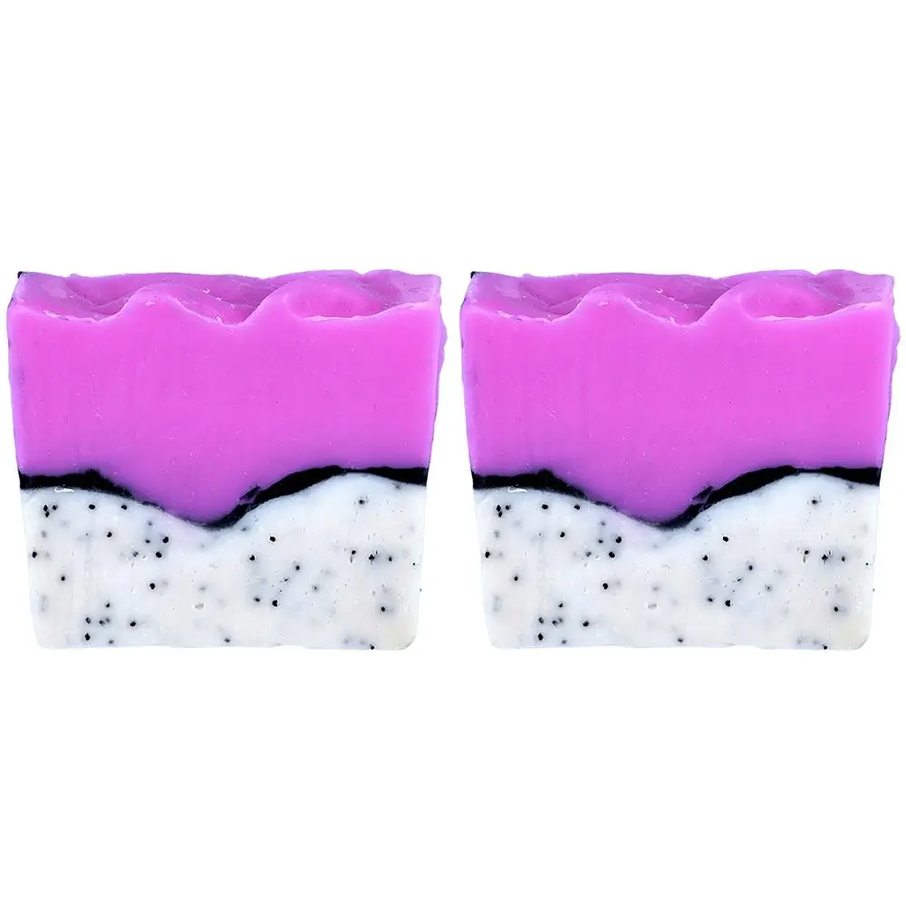 2PK Bomb Cosmetics Forbidden Fruit Soap Slice Bar Shower Bathing Body Fragrance