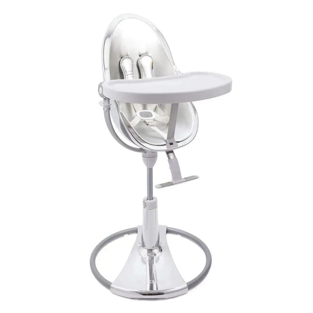 Bloom Fresco Infant Special Edition High Chair Frame Silver Size 0-8y