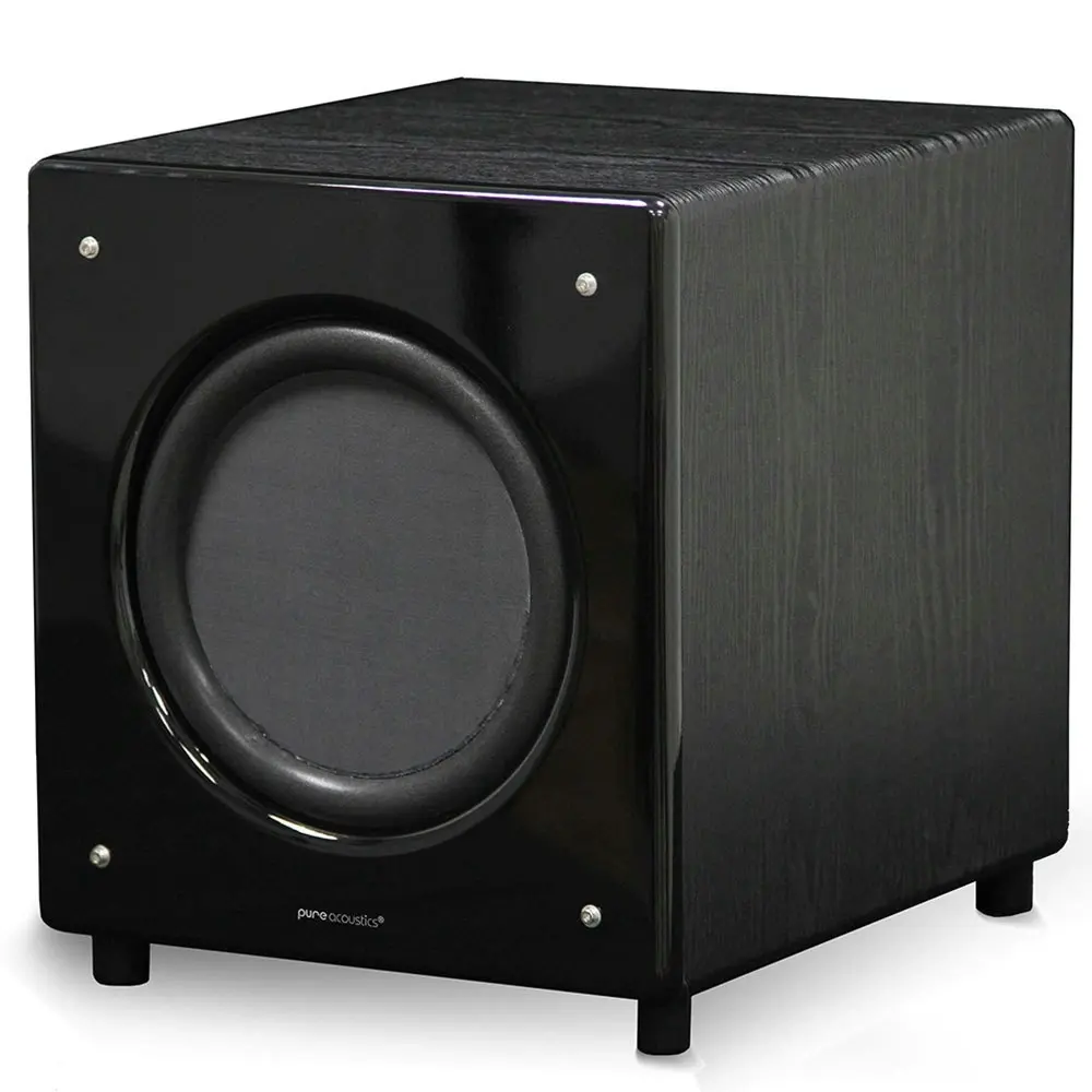 Pure Acoustics SN-10 SUB 10in 150W Active Subwoofer Speaker for Home Theatre BLK