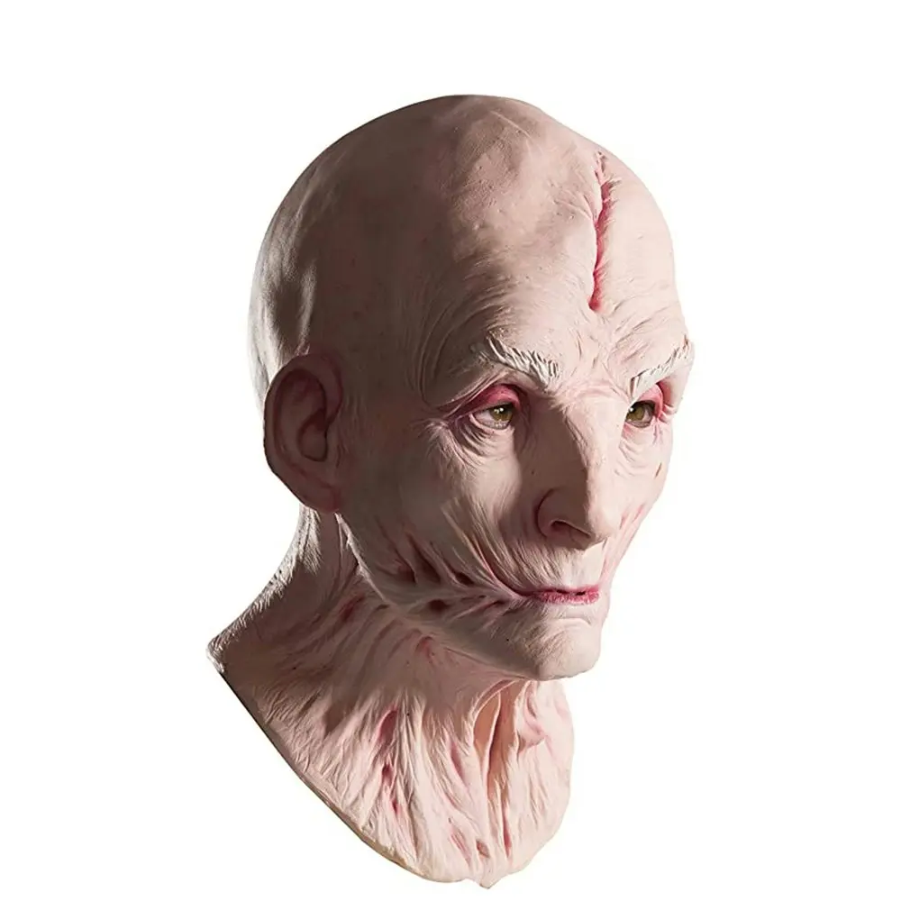 Star Wars Supreme Leader Snoke Overhead Mask Costume Cosplay Accessory Adult