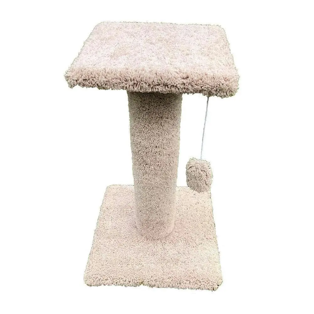 Showmaster Flat Top Cat/Kitten Scratching Post Platform Tower 27" High