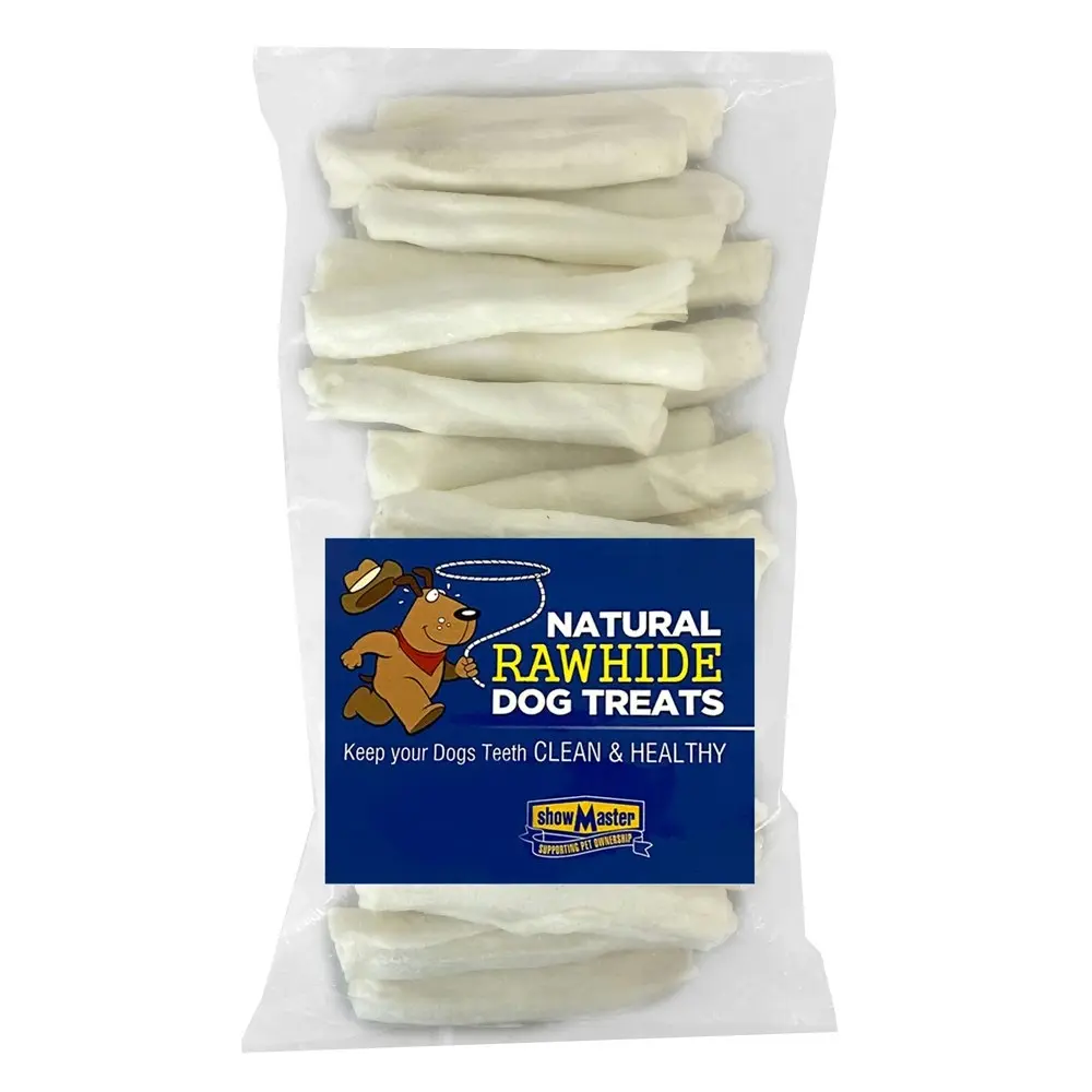 30pc Natural Rawhide Dog/Pet Dental Treat/Reward/chews Small Plain Retriever