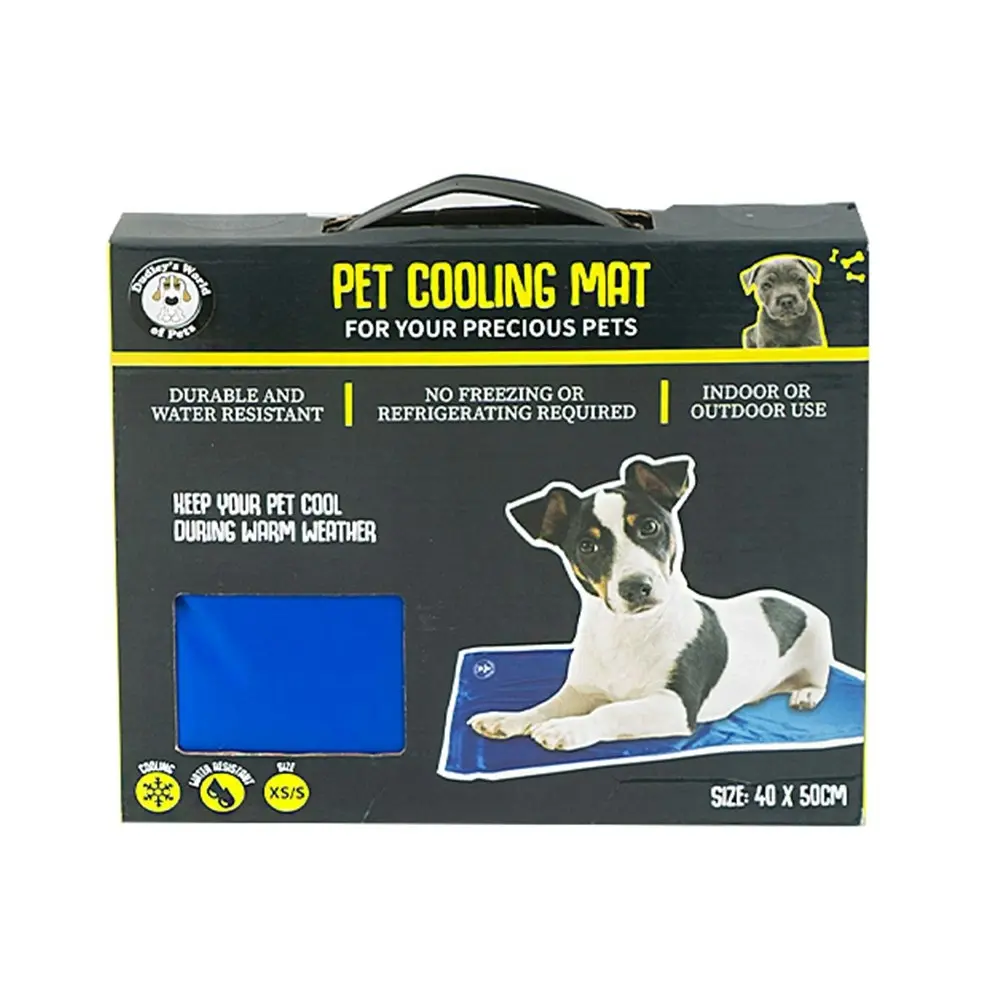 Dudley's World Of Pets Dog/Cat/Pet Cooling Mat Pad Extra-Small/Small 40x48cm