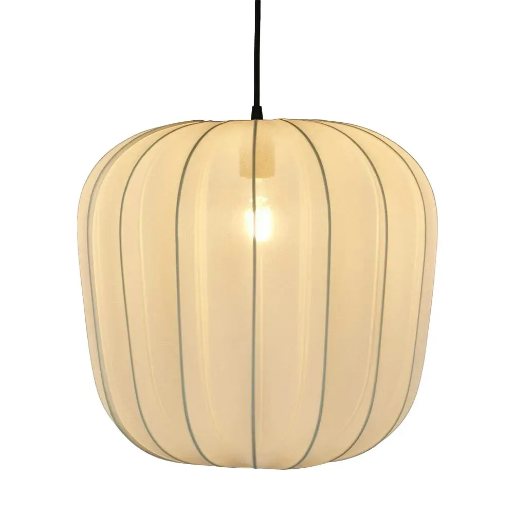 Belle Pumking Chiffon Shade Cover 43cm For Ceiling Pendant Light Large Ivory