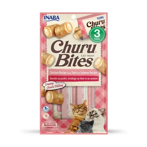 Inaba Churu Bites Cat Treats - Tuna with Salmon