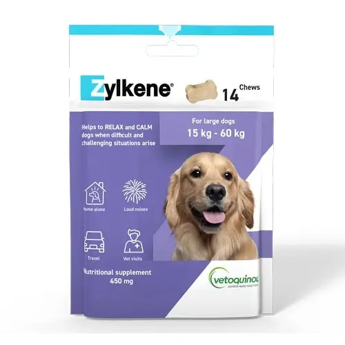 Zylkene Calming Chews For Large Dogs 15kg-60kg