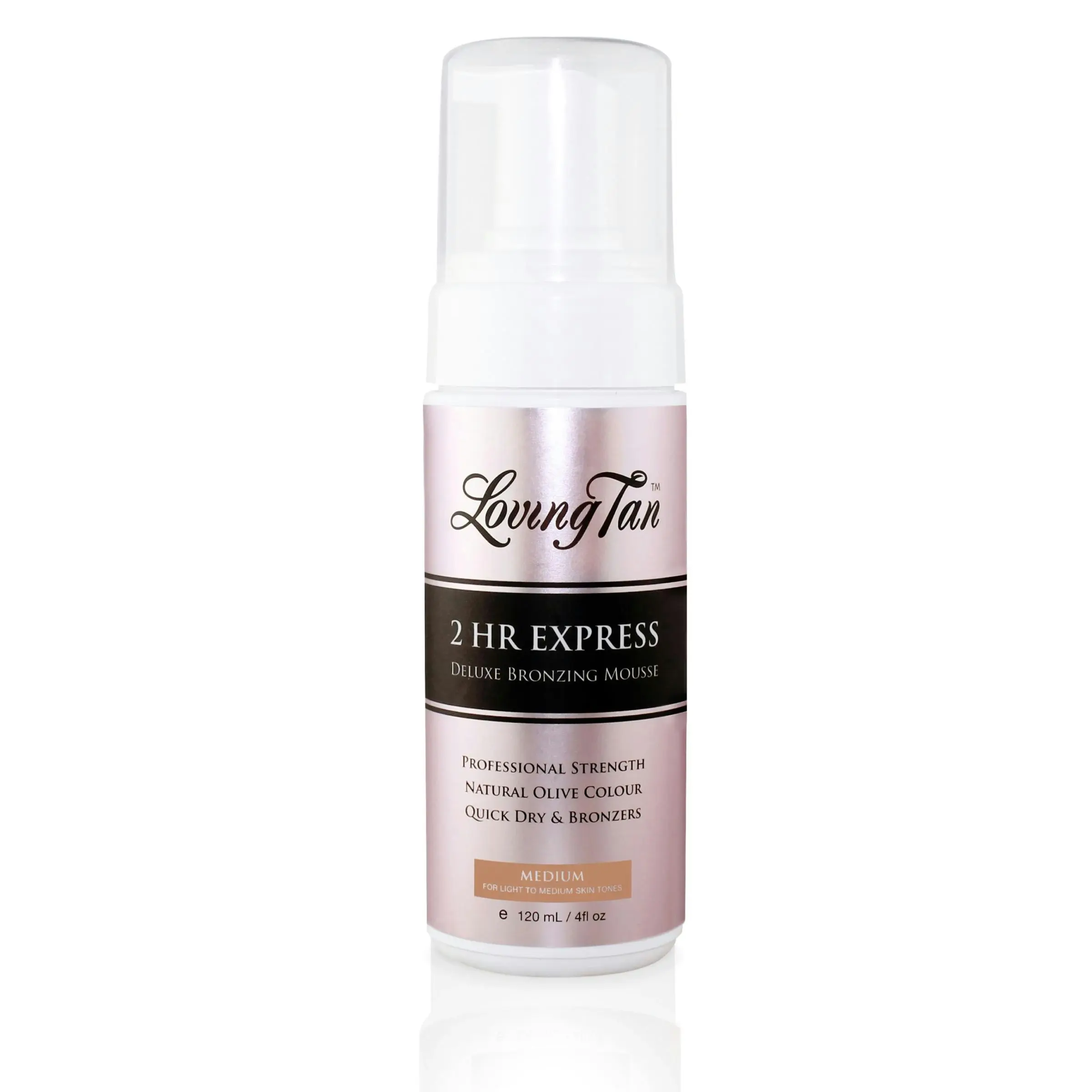 Loving Tan 2 Hour Express Deluxe Bronzing Mousse Medium 120mL