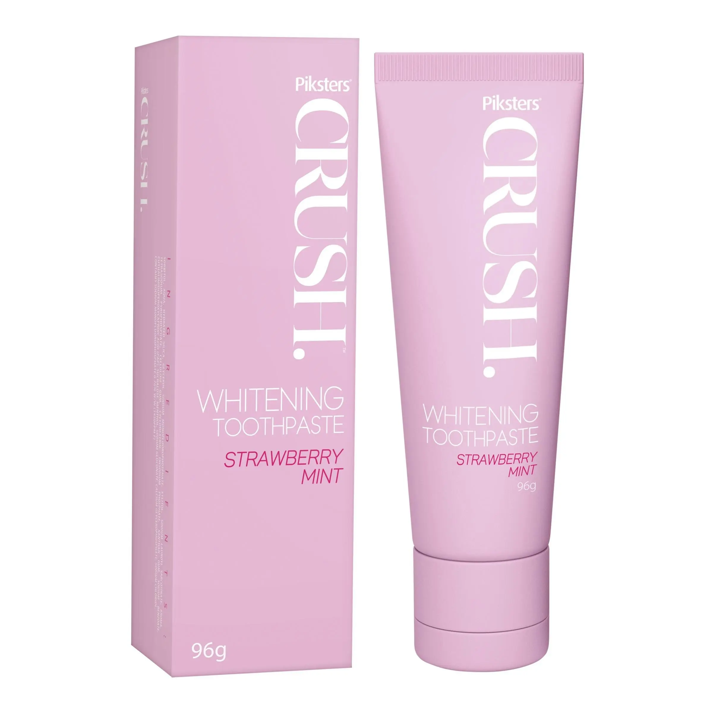 Piksters Crush Whitening Toothpaste Strawberry 96g