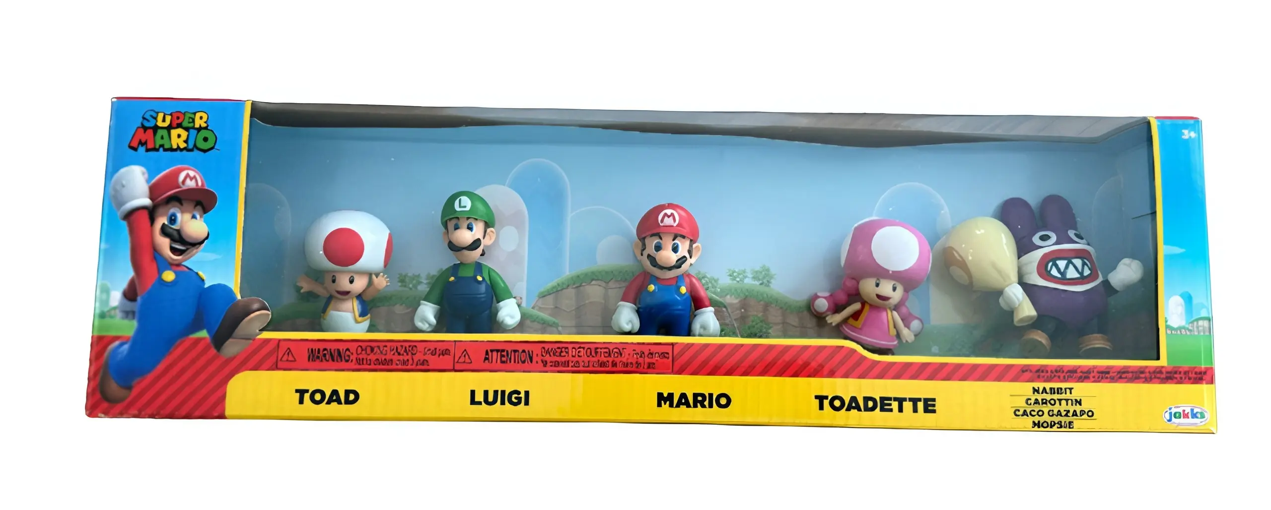 Nintendo Super Mario 3D World 2.5-in Figure 5-Pack