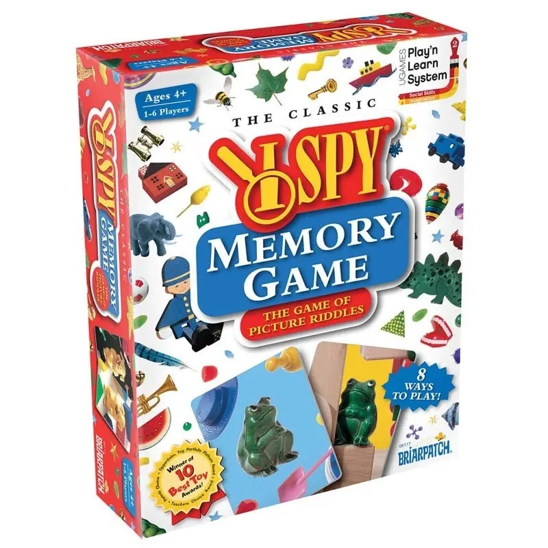 I Spy Classic Memory Game Picture/Riddles Fun Kids/Children Activity Toy 4+